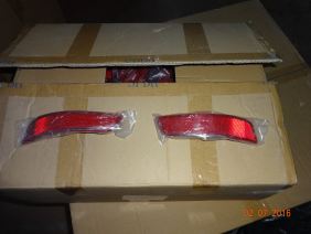Corolla Arka Tampon Reflektörü 2012 - 2016 Model Uyumlu